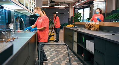 Secteur tertiaire - hygiène des locaux